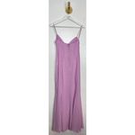 House Of CB  Loren Georgette Mermaid Gown in Pink Size Medium Photo 11