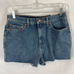 PINK - Victoria's Secret NWT Victorias Secret PINK High Waisted Cut Off Jean Shorts Size 28 Photo 1