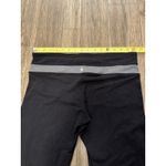 Lululemon‎ | Groove Crop Cropped Athletic leggings Black Size 12 Photo 8