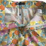 ZARA NWOT  Satin Effect High Waist Floral Pants Size XS Photo 8