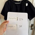 Old Navy NWT  black denim mini dress size 3x Photo 7