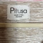 Pitusa Tunic Top Standard Multicolor Colorful Boho Cuffs Tasseled Artsy Resort Size L Photo 7