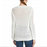 Sandro Paris Open Knit Fringe Top Sweater Sz S/M Black Boho Western Photo 3