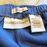 draper's & damon's 🆕  vintage straight leg high rise pull on pants blue pockets 1X Photo 3