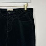 L'Agence  Marguerite Velvet High Rise Jean Stretch Skinny Noir Black US 26 Photo 7