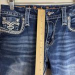 Rock Revival  Cherilyn Jeans Womens 29 Blue Skinny Embellished Denim Bling Photo 5