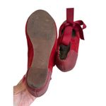 Jeffrey Campbell Vintage Style Red Suede Mary Jane Wedges Size 6 Photo 2