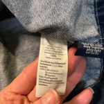 Madewell Denim Jacket Size XS Dark Wash Pleated Back Northward Sherpa Womens Photo 4