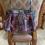 Donald J. Pliner gorgeous crossbody / clutch purse. Rare. Flawless. (W dust bag) Red Photo 4