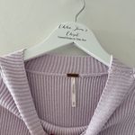 Free People Purple Easy Street Crop Sweater Photo 1