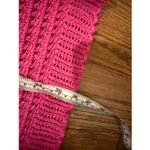 Boden NWT pink crochet knit long sleeve dress 6 Photo 7