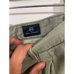 AG Adriano Goldschmied Women’s The Evan Khakis Green 25R Minimalist Preppy Photo 4