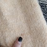 Free People  Bradly Cropped Sweater Mockneck Textured Knit Pullover Small Photo 5