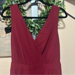 Lulus Kiska Burgundy Lace Wide-Leg Jumpsuit Photo 4