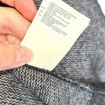 Maison Martin Margiela Charcoal Gray Drape Front Wool Sweater Dress Size‎ Medium Photo 10