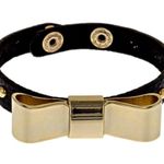 Fornash Minnie Studded Bow Bracelet Black Photo 0