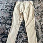 Old Navy  pixie pant, high rise pant with secret slim pockets, khaki color size 4 Photo 4