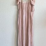 Aakaa  Pink Bohemian Coverup Size Medium Photo 1