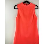 Alice + Olivia Alice Olivia Womens Dress Neon Coley Shift Crewneck Mini A Line Zip Back Size 2 Photo 5