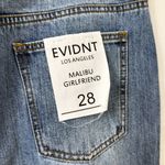 {28/7} EVIDNT Malibu Medium Wash Distressed Girlfriend Jeans Blue Photo 7