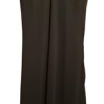 Elegant Black Strappy sequin front lined sheer dress size small Name tag Photo 5