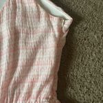 Miami  Romper - V-Neck, Spaghetti Strap, Tribal Print, Lace Leg Trim Photo 5