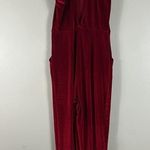 Urban Outfitters Red Velvet Jumpsuit Photo 5