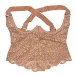 We Are HAH | Revolve Busta Move Lace Bustier Top Copper Rose XS Pink Photo 1