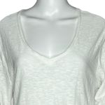 Cut Loose Shirt Womens Medium White Bell‎ Sleeve Neutral Bohemian Chic Lagenlook Photo 4