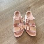 Birkenstock  Shearling Two-Strap Sandal Photo 1