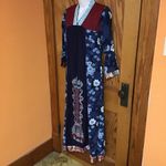 Hippie chic handmade patchwork embroidered ethnic dress Size XS Photo 2