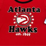 Nba Atlanta Hawks  4 Her Basketball 5th & Ocean Red Graphic Tee Shirt Women’s S Photo 1