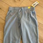 Andrew Marc  NY  Drawstring Soft Ribbed Active Pants Joggers, Blue,Small, NWT Photo 6