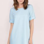 Tobi Baby Blue Dress Photo 0