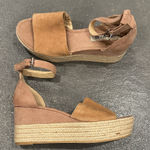 Steve Madden Brown Suede Wedges Photo 0