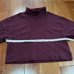 The North Face  Women’s Burgundy Longsleeve Pullover Knit Sweatshirt Size S Photo 6