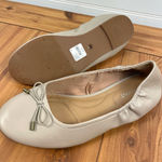 Lane Bryant Slip On Round Toe Ballet Flats Feminine Bows Soft size 8 Wide Width Photo 0
