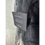 Lulus  Tulle-Proof Black Tulle Beaded Tie-Shoulder Tiered
Mini Dress XL Photo 3