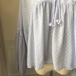 Bishop and Young Swiss Dot Boho Peasant Top NWT S Photo 2