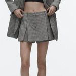 ZARA NWT GINGHAM SKORT Photo 1