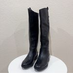 Sam Edelman  Penny Wide Black Leather Riding Boots Size 4 New with Imperfections Photo 1