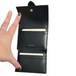 Jimmy Choo  Cheri Cosmos Leather CZ Jewel Card Holder with Bag and Box Set Photo 2