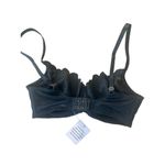 Savage X Fenty Black Lace Bra Size 32DD Underwire Semi Sheer Unlined New NWT Photo 1