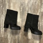 I.N.C. Black Platform Ankle Boots Size 7 Photo 13