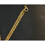 Givenchy  gold and crystal G logo necklace Photo 6