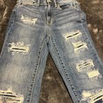 Judy Blue Euc  bootcut distressed jeans. All holes are patched Photo 0
