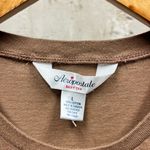 Aeropostale Y2K Vintage Brown Fitted Cap Sleeve Baby Tee Heart Print Large L Photo 4