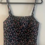 Torrid 2 Floral Smocked Crop Cami Tank Top Plus Size 2x 18-20 NWT Photo 3