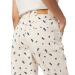 Frank And Oak Frank And‎ Oak Linda Floral Print Balloon Fit High Rise Jeans Women Size 27 Photo 3