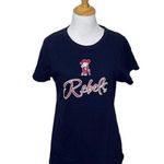 GFs Co.ed Ole Miss University Of Mississippi Rebels Navy Tee Tshirt XL Ladies Blue Photo 7